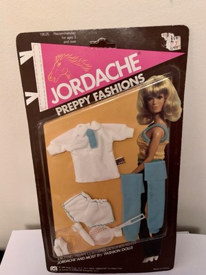 1981 Jordache Preppy Fashions Doll Outfit Set Sealed Mego Barbie Size