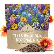 Texas Oklahoma Wildflower Seeds Mixture - Bulk 1 Ounce Packet - Over 15,000 N 272.00 per gallon
