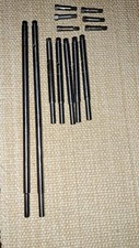 Ritmar 770A Precision Drill Extensions, (2) 9" Over all lg. (5) 4" Over all lg.