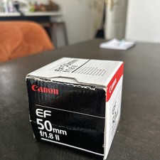 Canon EF 50mm f/1.8 Lens Used