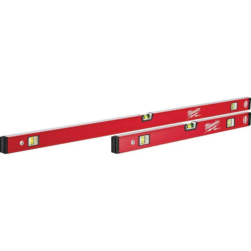 Набор коробочных уровней redstick Compact Milwaukee 24 дюйма48 дюймов 21990₽