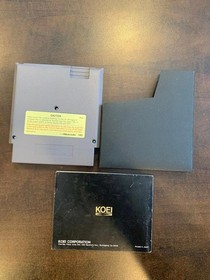 Nobunaga's Ambition Nintendo Nes CIB COMPLETE