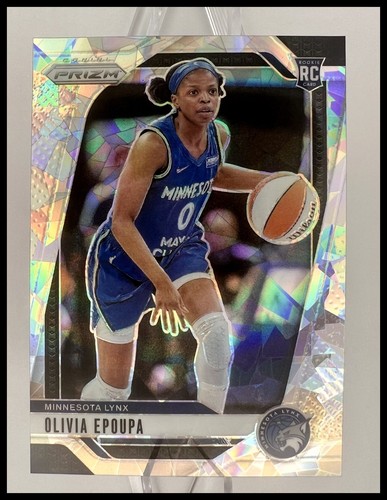 Olivia Epoupa 2024 Panini WNBA Prizm Ice Prizm #95 RC - Picture 1 of 10