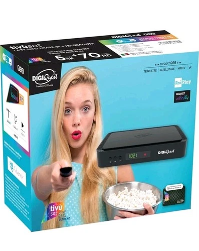 4K HD ULTRA DECODER + CARD ALREADY ACTIVATED CARD ALREADY ACTIVATED Q99 SATELLITE