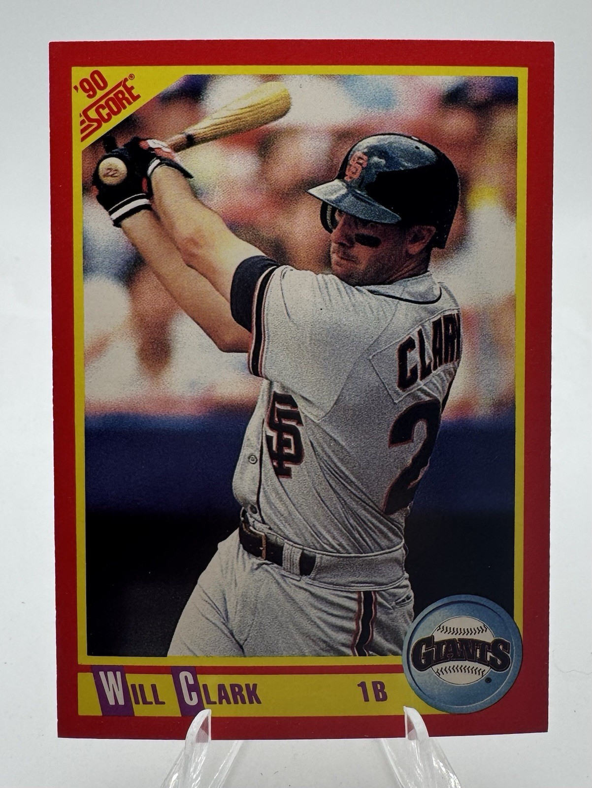 1990 Score #300 Will Clark San Francisco Giants ⚾️