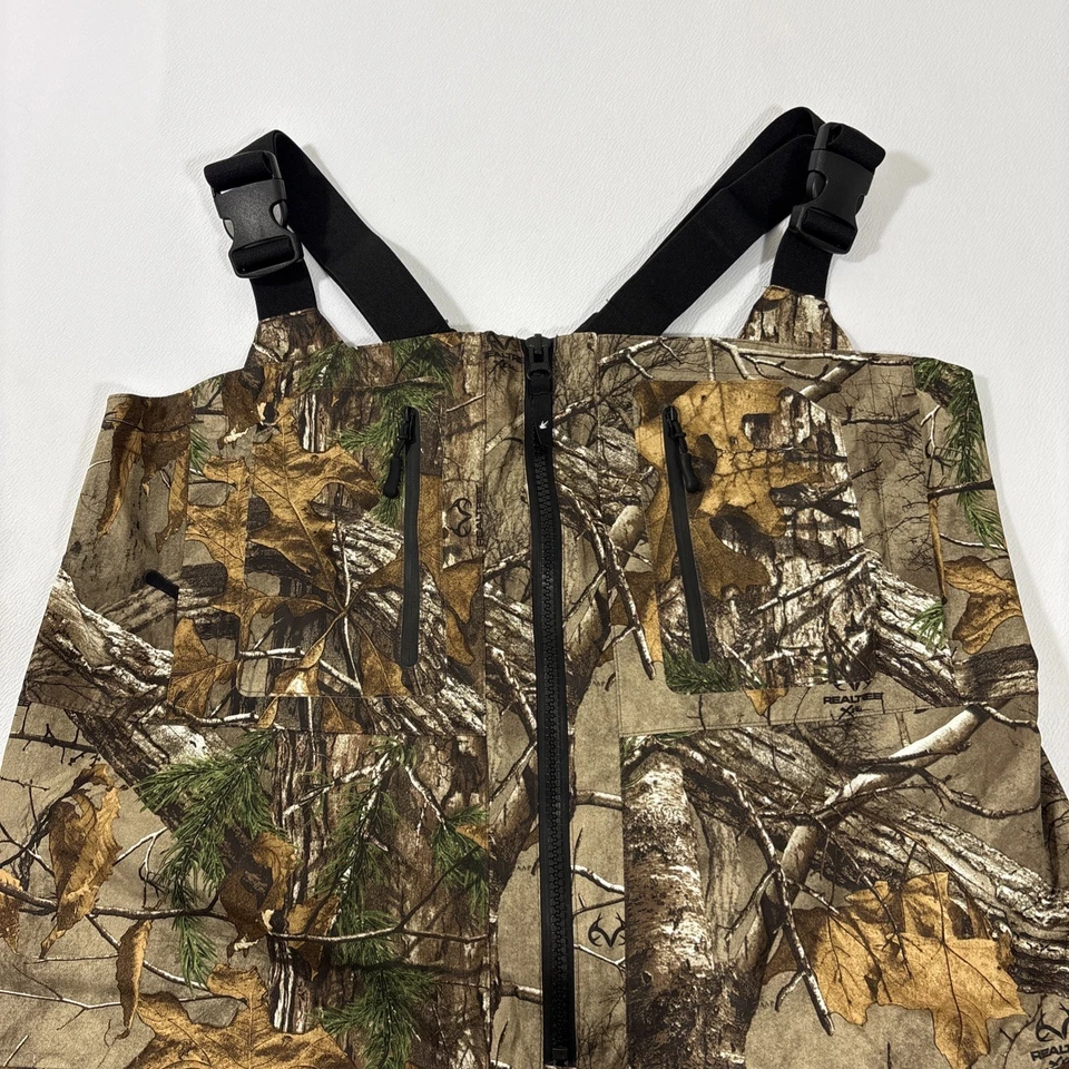 FROGG TOGGS Men’s RealTree Dri 2 Pore Waterproof Rain Bib Medium NWOT Outdoor - Image 4 of 4