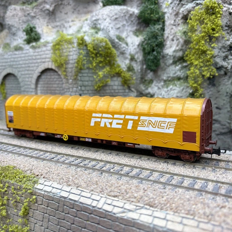 ROCO 46369 - Tiefladewagen wagon poche surbaissé HUPAC des SBB CFF