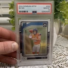 2024 Panini Donruss Optic Rated Rookie Bo Nix #209 PSA 10 Denver Broncos