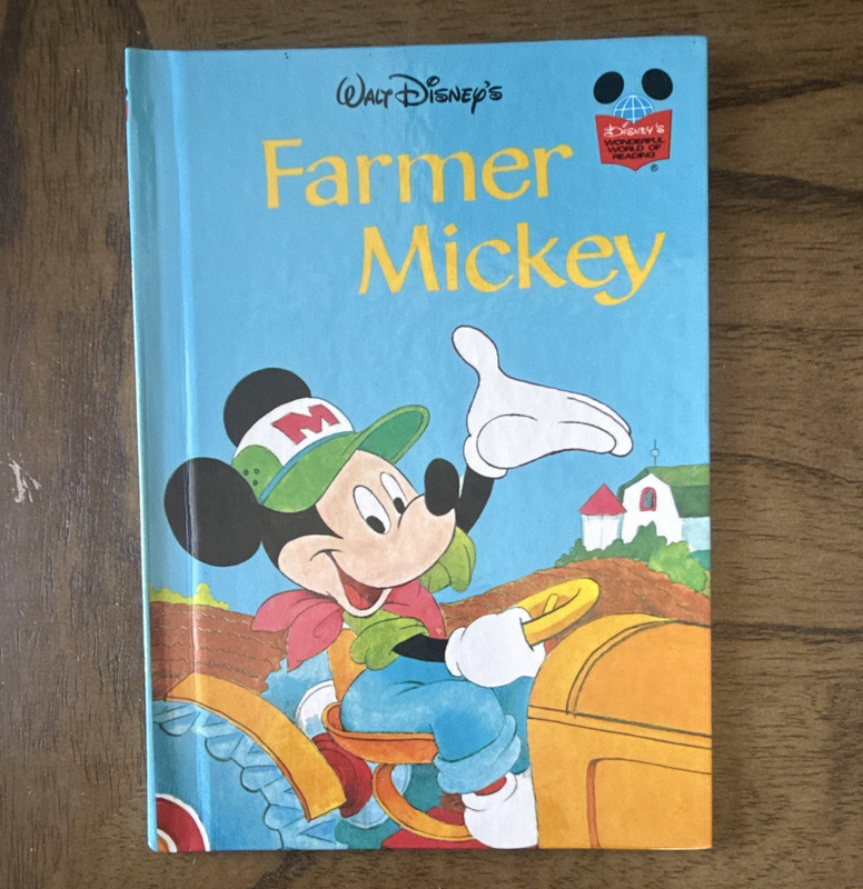 Walt Disney Farmer Mickey Mickey Mouse Disney Hardcover Book