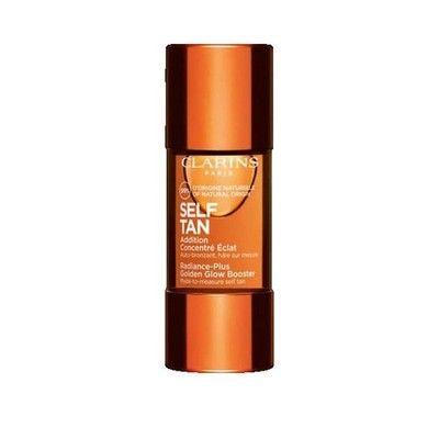 Clarins Radiance-Plus Golden Glow Booster Selbstbräuner Gesicht 15ml NEU