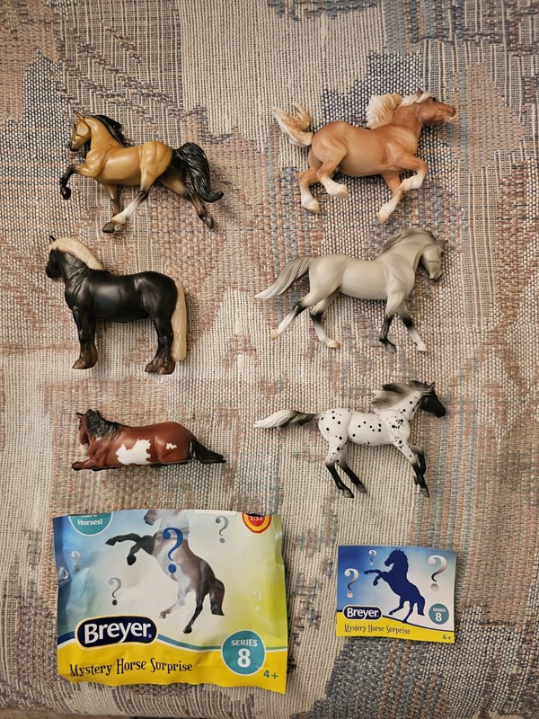 Breyer TSC Mystery Horse Surprise Series 8 Set Of 6 NIP
