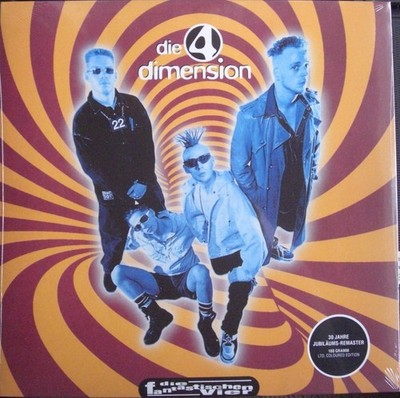 Die Fantastischen Vier   Die 4. Dimension Vinyl, LP, Album, Reissue red-yellow
