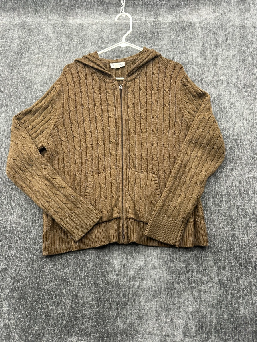 Pull Femme St. Johns Bay Camel Bruyère - Taille S - Léger Tricoté - Neuf Avec étiquette