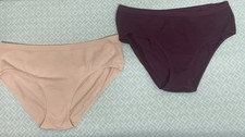 Set Of 2 Victoria's Secret Hiphugger/Hipster Multicolored Large Panties