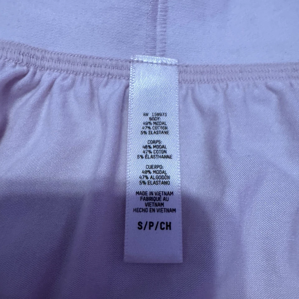 skims light pink oversized boxer style shorts size small - Image 3 of 4