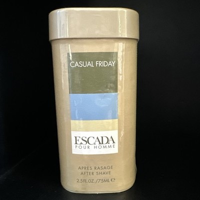 Casual Friday by Escada After Shave Splash for Men 2.5 fl oz 75 ML NIB