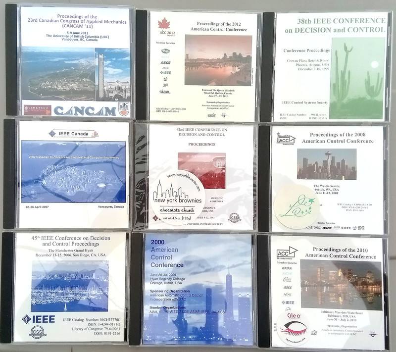**RARE** IEEE Conference & American Control Conference Proceedings (21 Disc Lot)