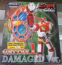 Aoshima Getter 1 Damaged version Robot Metallo Action figure Rara limited ed.