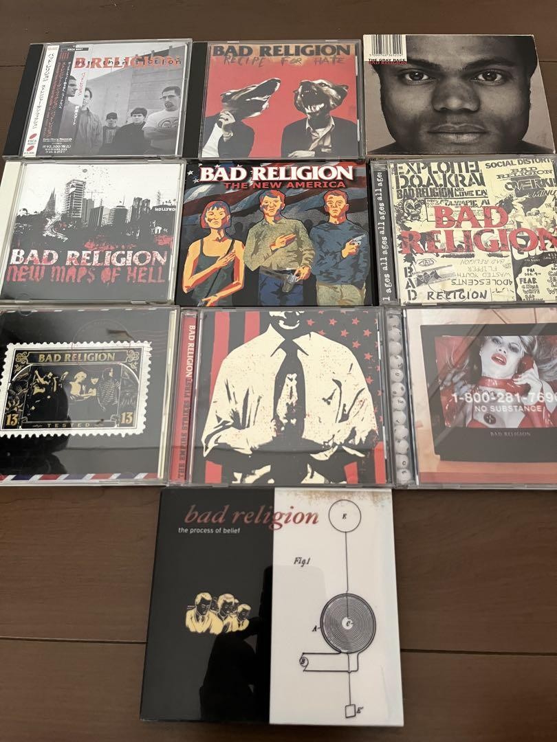 BAD RELIGION CD・DVD セット 安い 価格CD・DVD・ブルーレイ - BAD RELIGION CD・DVD セット