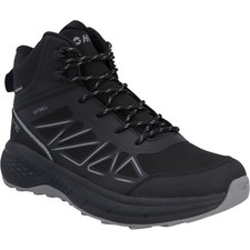 Hi-Tec Litespeed Mid Polyester Men's Black/Carbon Grey Hiking Boots