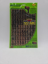 Hy-Ko Self-Adhesive Letters Numbers and Symbols, Various Sizes