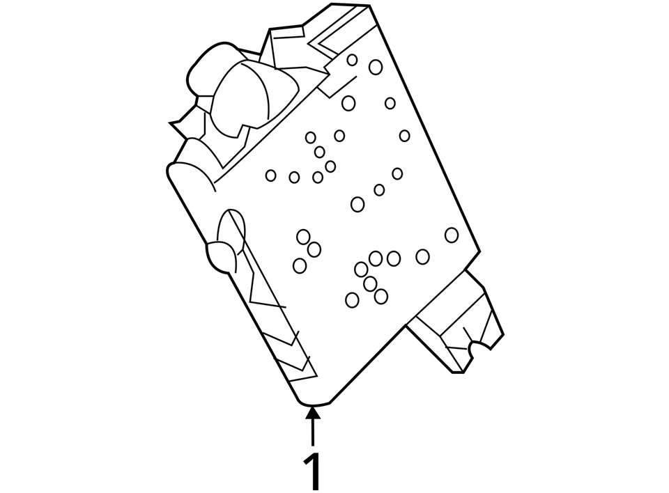Chassis ECM Multifunction Fits 11-13 EDGE 1716873 Foto 4 de 4