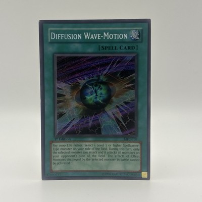 Yugioh! - Diffusion Wave-Motion - MFC-107 - Secret Rare - MP