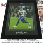 Josh Allen MVP Buffalo Bills Autographed 8x10 Photo Custom Framed w/ COA