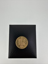 1872 Gold Half Sovereign Queen Victoria Young Head Shield Back