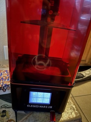 ELEGOO Mars 2 Pro MSLA Resin 3D Printer Tested Powers On LCD Working