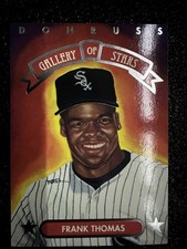 1992 Donruss Gallery Of Stars Frank Thomas #gs-12