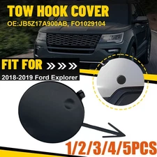 For 18-19Ford Explorer Factory Style Front Bumper Tow Hook Cover Replacement1-5x