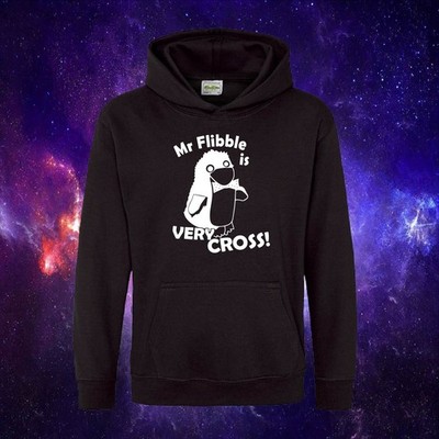 Mr Flibble Is Very Cross! Red Dwarf inspiriert lustiges Geschenk Kinder/Erwachsene Hoodie Kapuze