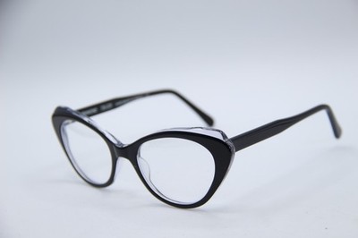 NEW FRANCIS KLEIN DIAMOND 726.529 BLACK AUTHENTIC DESIGNER EYEGLASSES 50-21
