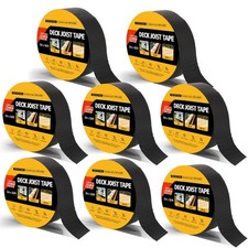 8 Pack Deck Joist Tape for Decking, 2" x 50' Butyl Sealant Tape, Weather Resi...