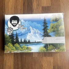 Bob Ross Master Paint Set ‘Landscape’ missing 1 brush & instructions part used