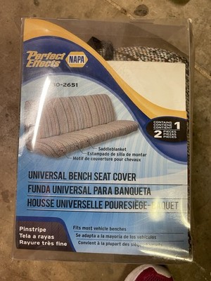 Truck Bench Seat Cover, Compatible with Most Truck and Car Bench Seats, Univ