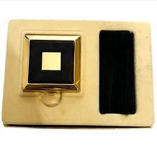 ESTEE LAUDER Ladies Powder Compact Brown Tortoise Gold-Tone Limited Edition #151