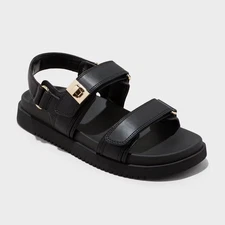 Women's Jonie Footbed Sandals - A New Day
