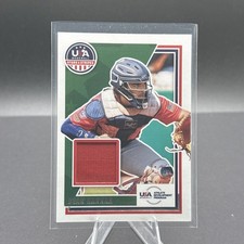 2022 Panini USA Baseball Stars & Stripes Jersey Dean Hannah Rookie