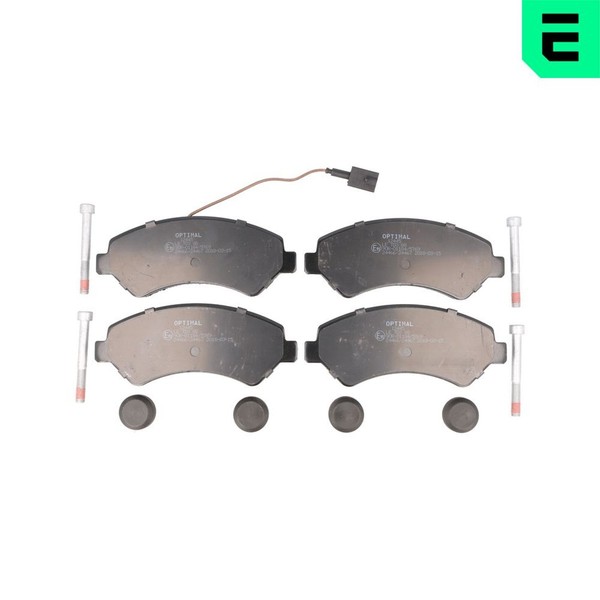 Optimal Bremsbelagsatz Scheibenbremse BP-12445 FüR Fiat CitroËN Peugeot Ducato 3-image