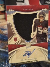 2022 Chronicles Crown Royale Silhouette 36/99 Drake London Rookie Auto RC 15ik