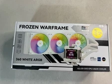 NEW Thermalright Frozen Warframe 360 White ARGB All In One CPU Cooler FREE SHIP