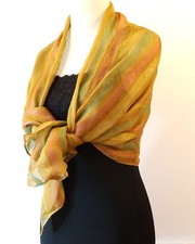 Ladies Fashion Long Scarf, Ladies Shawl - Double sided