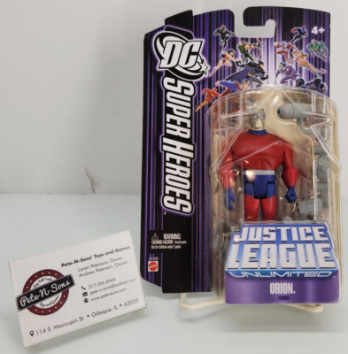 DC Super Heroes: Justice League Unlimited Orion Purple Card Action Figure