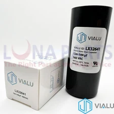 VIALU - 124-149 uf/MFD 165 VAC volts Round Start Capacitor 50/60 Hz