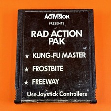 Activision Rad Action Pak For Atari 2600 VCS  PAL Working. image