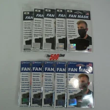Qty. 5 IndyCar & Qty. 5 IMS Fan Mask Face Covering Adult Size Indianapolis Indy