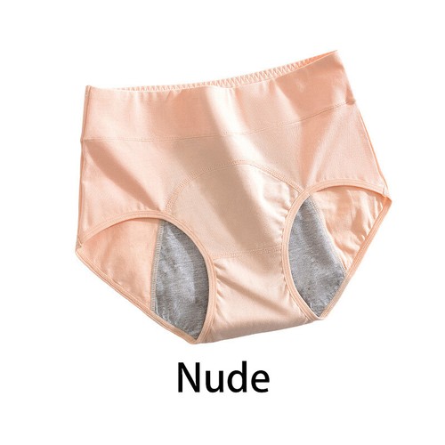 Period Pants High Waist Postpartum Underwear Leakproof Menstrual Cotton Knickers - Picture 34 of 38
