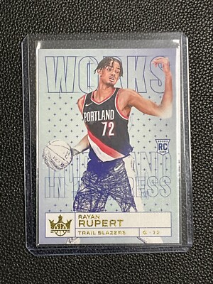 2023-24 Court Kings Basketball - Rayan Rupert - Works in Progress - RC